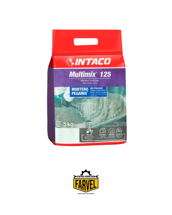 MORTERO MULTIMIX INTACO 5K
