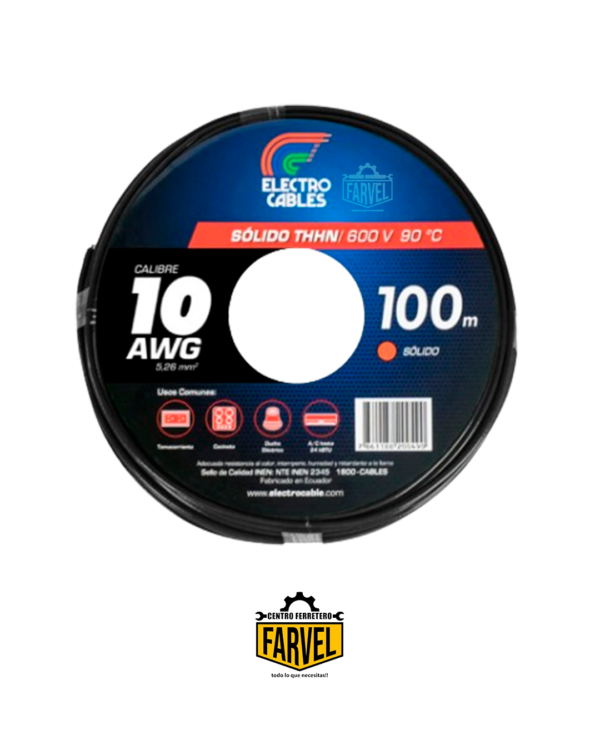 CABLE SÓLIDO ELECTROCABLE