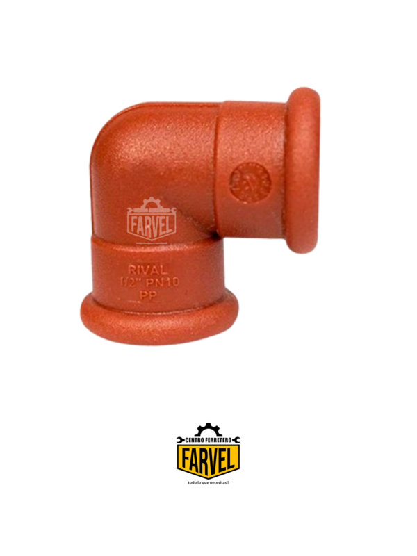 CODO ROSCABLE 1/2X90 RIVAL AC