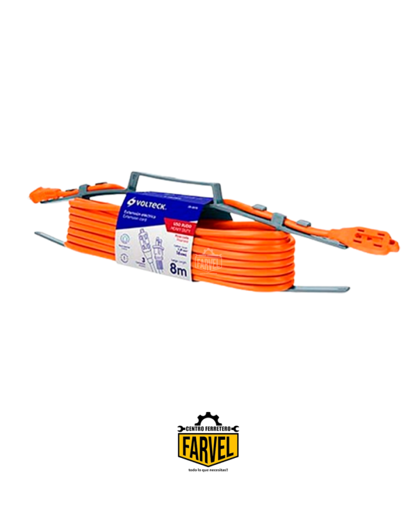 EXTENSIÓN ELÉCTRICA 8M TOMATE