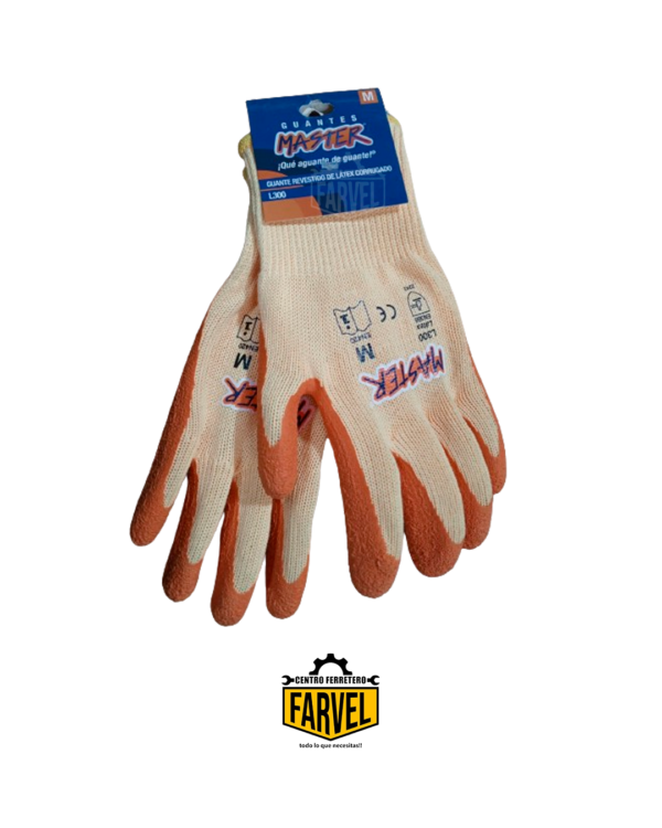 GUANTE TEJIDO CAUCHO CORRUGADO MASTER