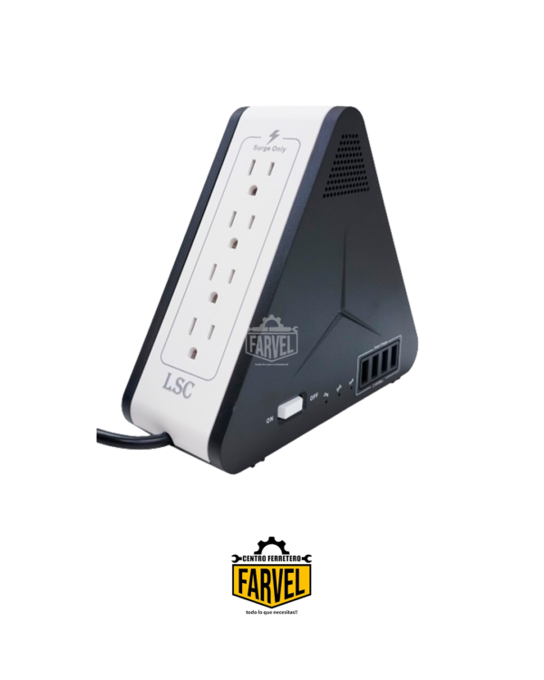 REGULADOR DE VOLTAJE 1000 VA 4 PUERTOS USB