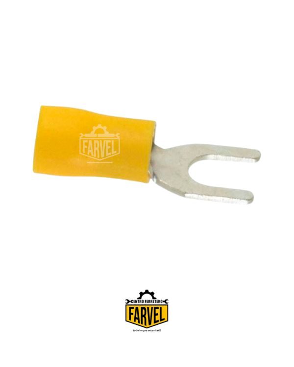 TERMINAL 10-12 EN U 1/4 AMARILLA 5.5-5Y